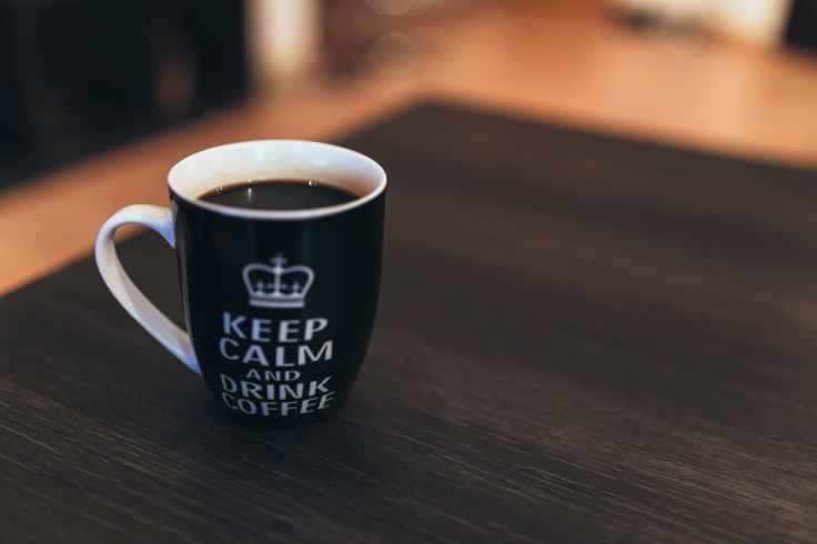 caffeine coffee cup desk